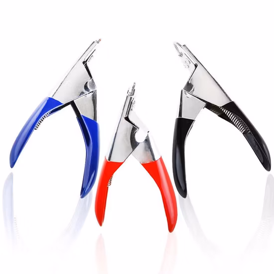 ペットグルーミングはさみ美しい犬の爪はさみ